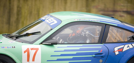 Første glimt af Team Falken Tire bilen